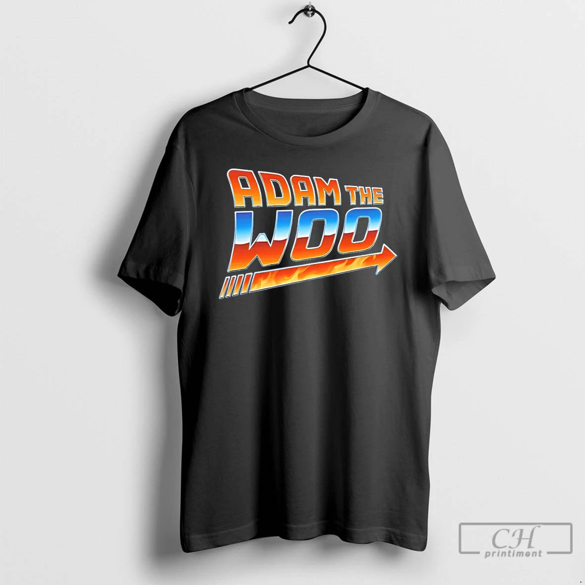 Premium Adam The Woo Back To Future Mashup T-Shirts, Hoodie, Sweatshirt | RetroVerseTees.com