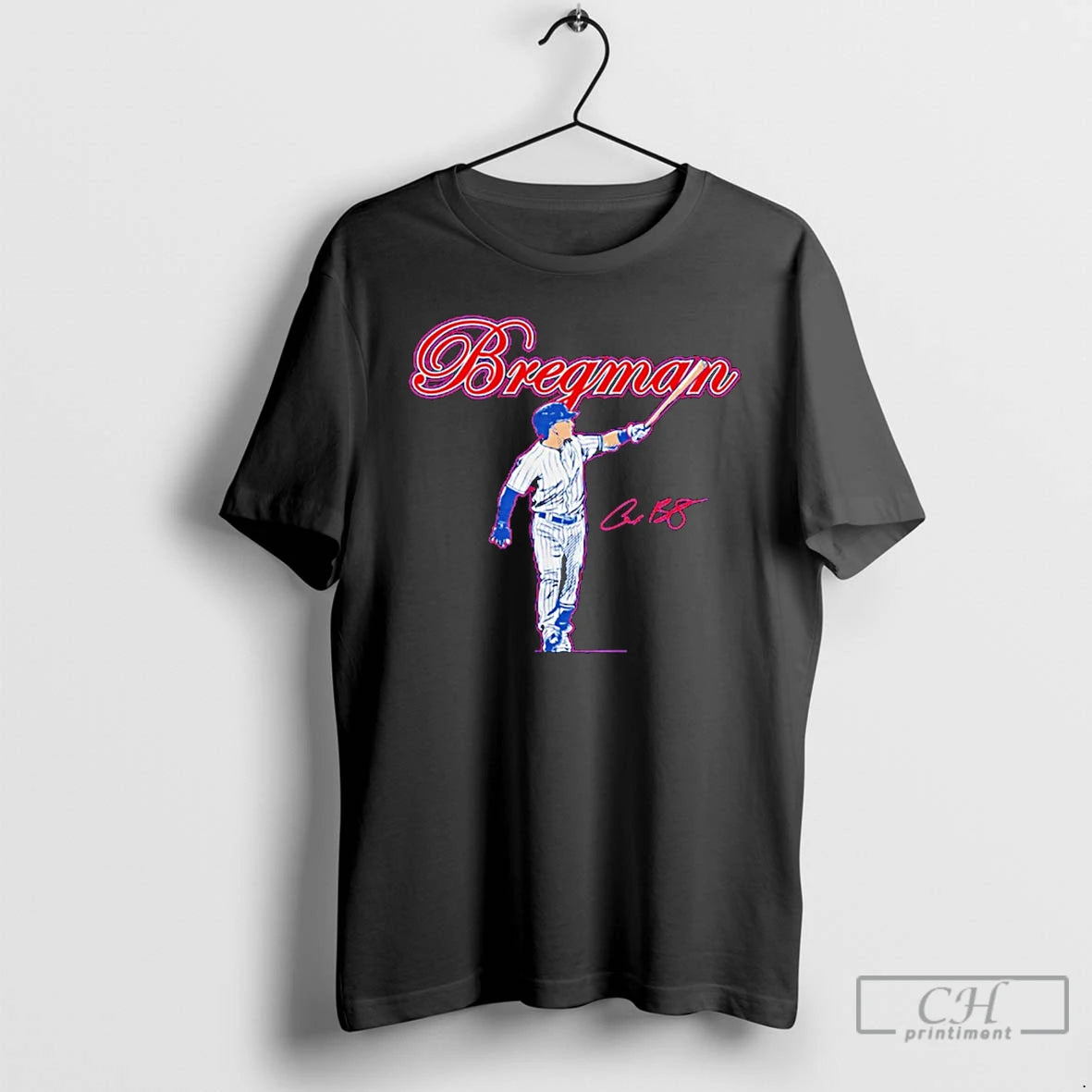 Premium Alex Bregman Signature Chicago Slugger Swing T-Shirts, Hoodie, Sweatshirt | RetroVerseTees.com