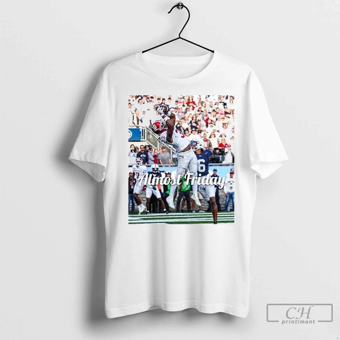 Premium Almost Friday Hoosier Daddy Circle White