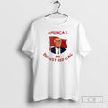 Premium Americas Biggest Red Flag 2025 Anti Trump Ornaments White Shirt Sweater