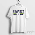Premium Anthony Edwards 5 Minnesota Timberwolves Player Name And Number T-Shirts, Hoodie, Sweatshirt | RetroVerseTees.com