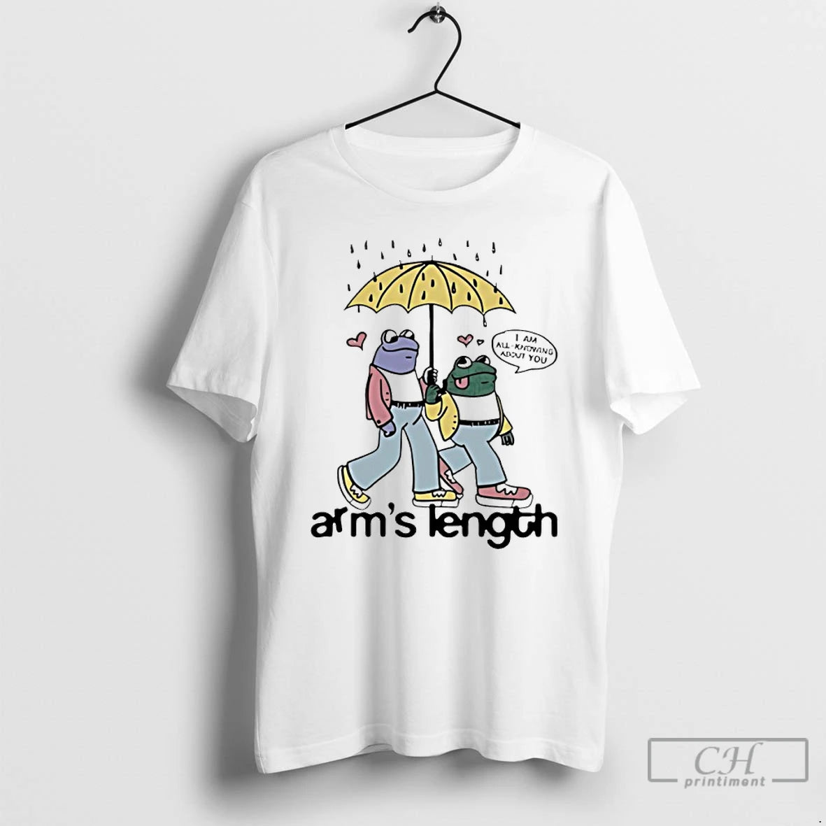 Premium Arms Length Frog And Toad T-Shirts, Hoodie, Sweatshirt | RetroVerseTees.com