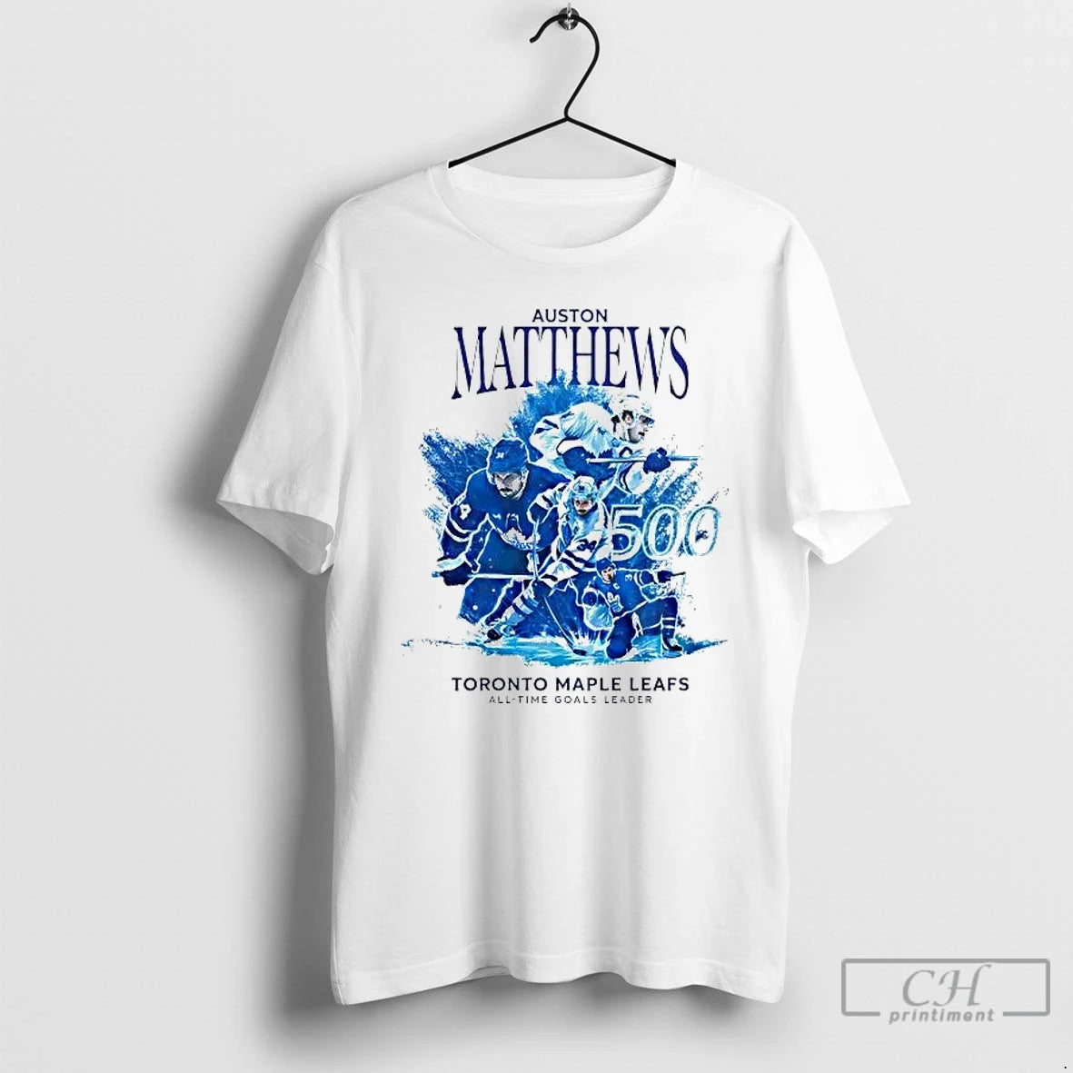 Premium Auston Matthews 500 All Time Goals Leader Toronto Maple Leafs T-Shirts, Hoodie, Sweatshirt | RetroVerseTees.com