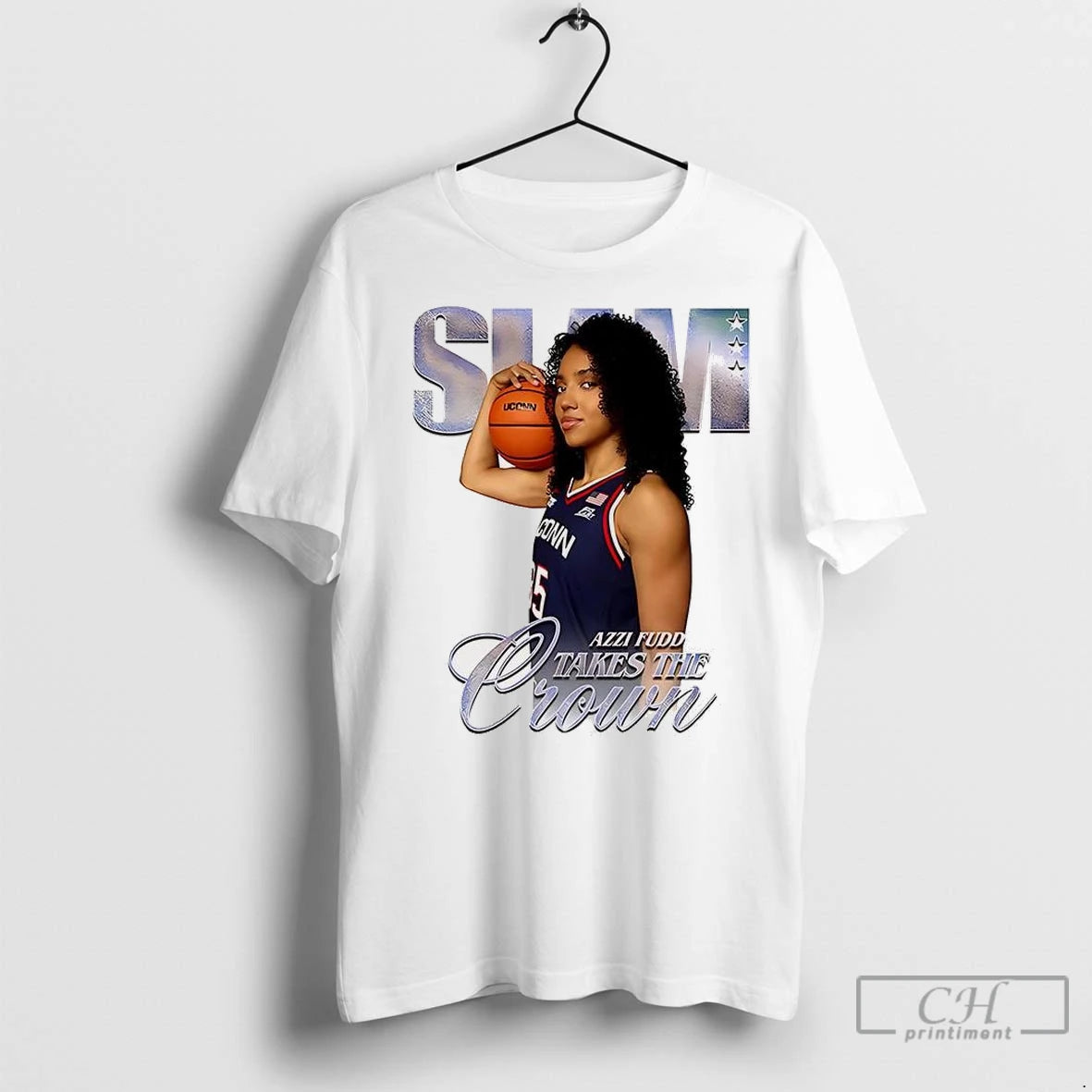 Premium Azzi Fudd Uconn Huskies Basketball Slam Take The Crown