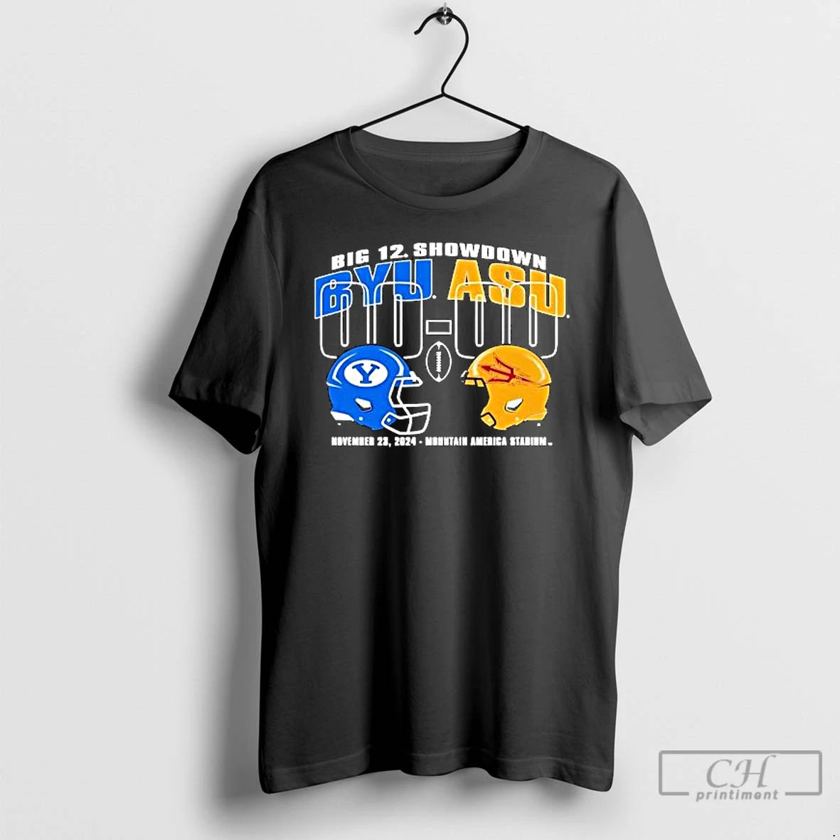 Premium Byu Cougars Vs Arizona State 2025 Big 12 Showdown T-Shirts, Hoodie, Sweatshirt | RetroVerseTees.com