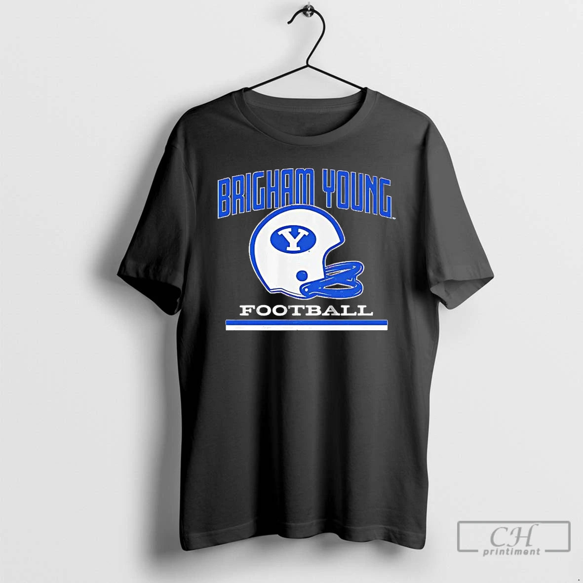 Premium Byu Cougars Football Vintage Helmet T-Shirts, Hoodie, Sweatshirt | RetroVerseTees.com