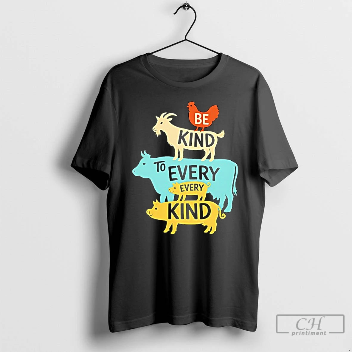 Premium Be Kind To Every Kind Animals Farm Graphic T-Shirts, Hoodie, Sweatshirt | RetroVerseTees.com