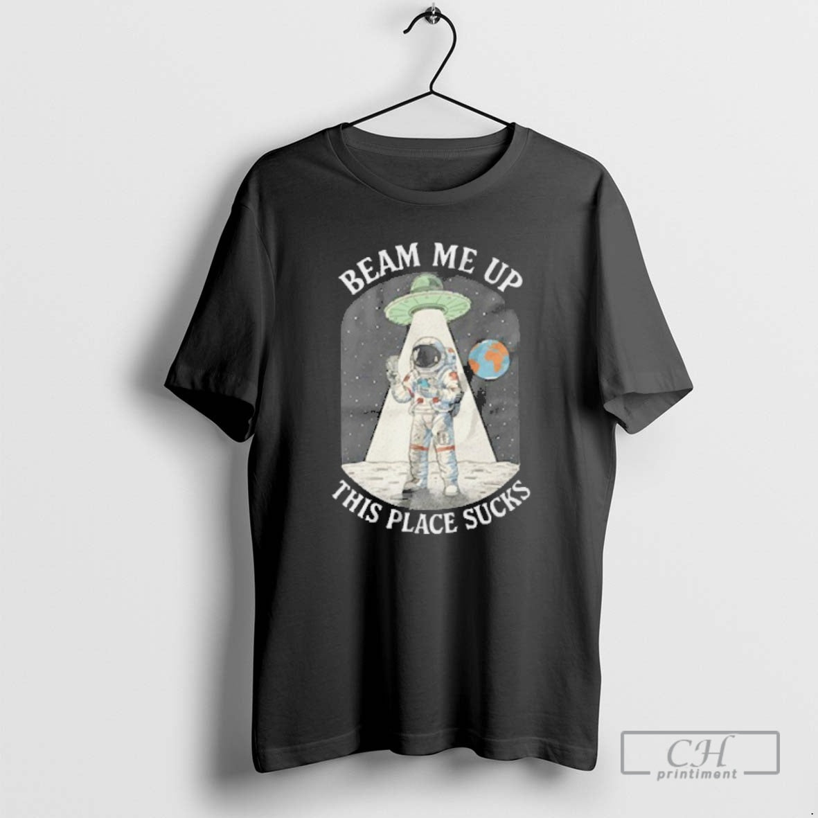 Premium Beam Me Up This Place Sucks Shirt Sweater