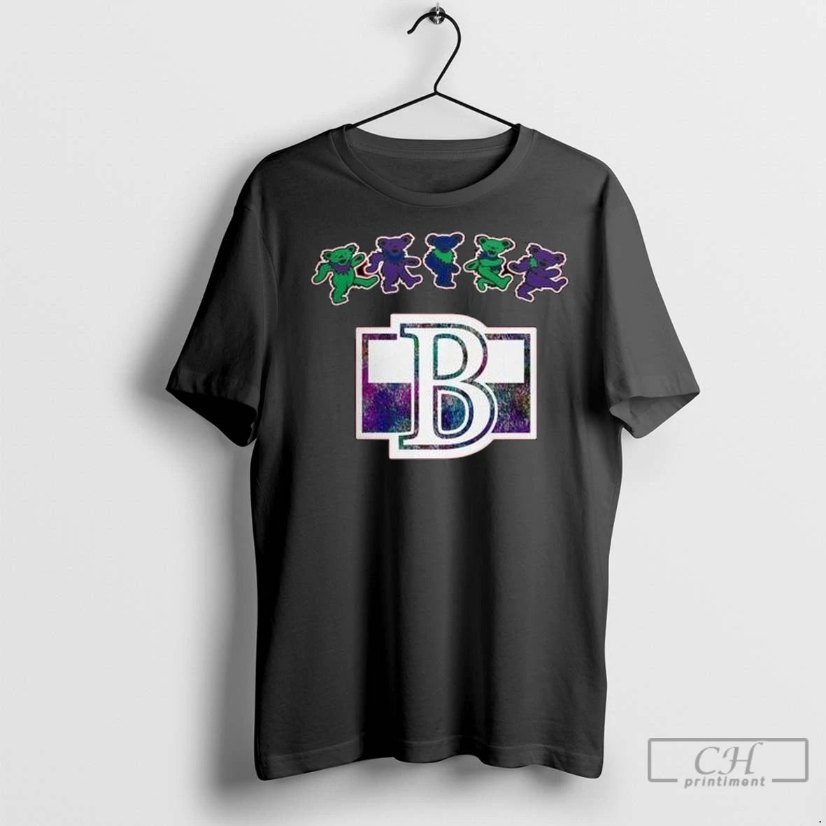 Premium Belleville Senators X Grateful Dead 60 Years 2025 Hockey Circle Black