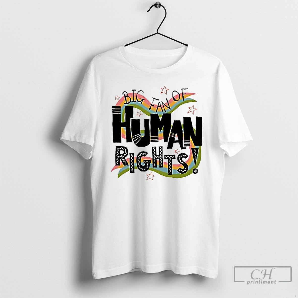 Premium Big Fan Of Human Rights T-Shirts, Hoodie, Sweatshirt | RetroVerseTees.com