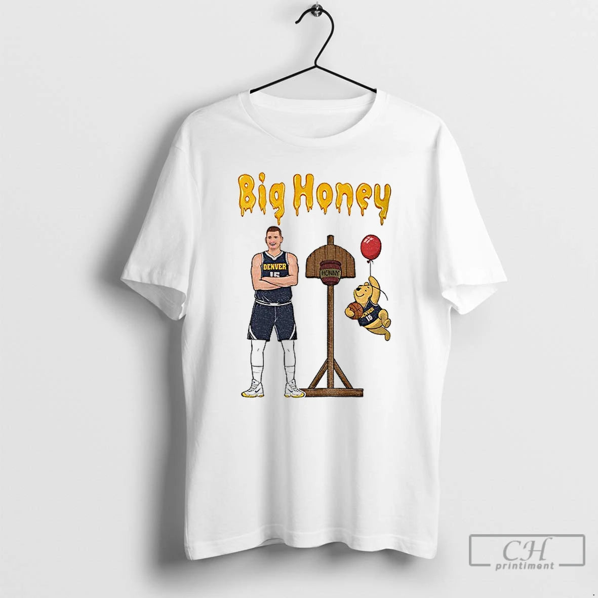 Premium Big Honey Nikola Jokic Denver Nuggets Nba T-Shirts, Hoodie, Sweatshirt | RetroVerseTees.com