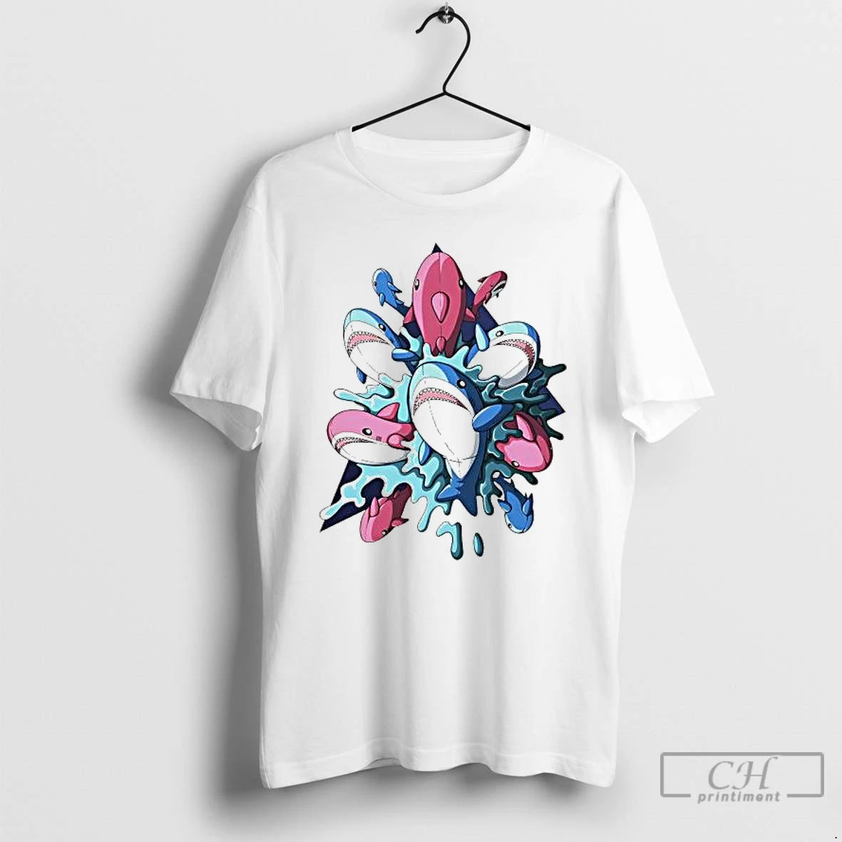 Premium Blahaj Shark Graphic T-Shirts, Hoodie, Sweatshirt | RetroVerseTees.com