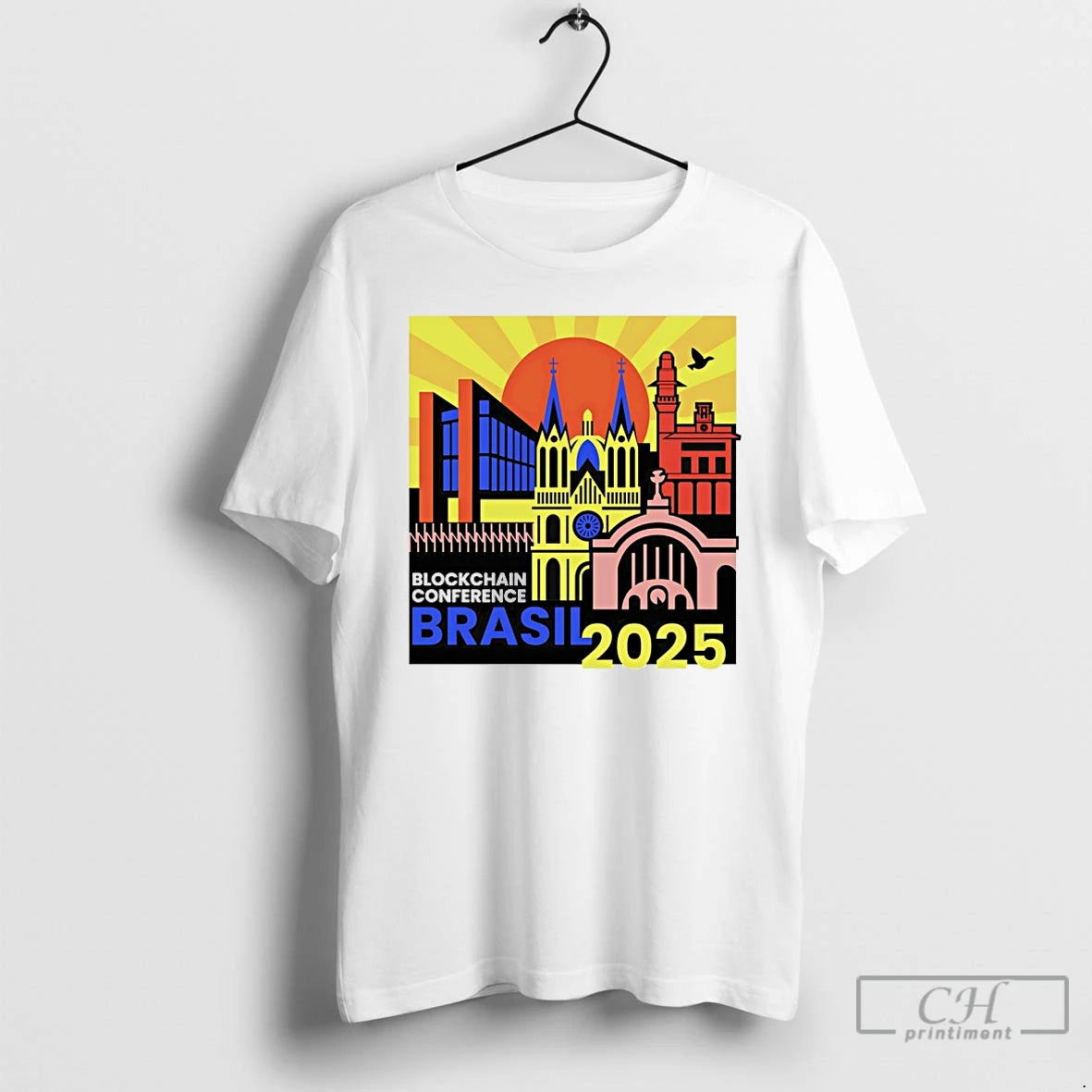Premium Blockchain Conference Brasil 2025 Art T-Shirts, Hoodie, Sweatshirt | RetroVerseTees.com