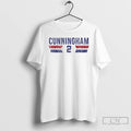Premium Cade Cunningham 2 Detroit Pistons Player Name And Number T-Shirts, Hoodie, Sweatshirt | RetroVerseTees.com