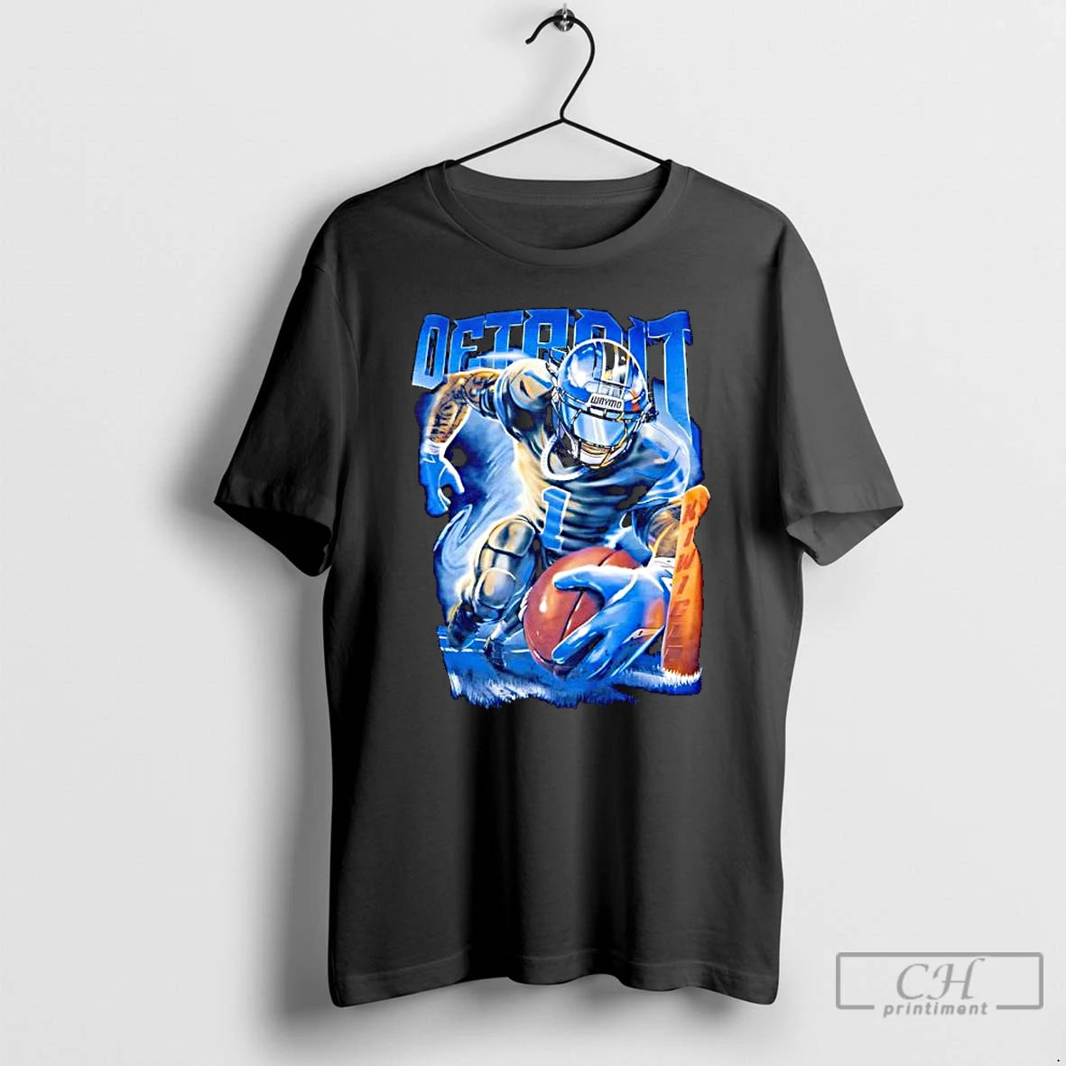 Premium Calvin Johnson In A Detroit Lions T-Shirts, Hoodie, Sweatshirt | RetroVerseTees.com