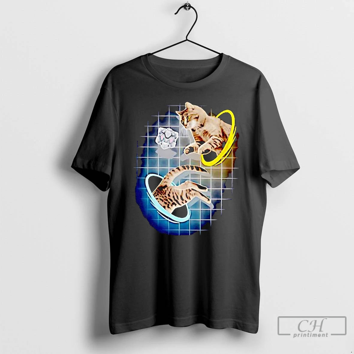 Premium Cat Time Travel Classic T-Shirts, Hoodie, Sweatshirt | RetroVerseTees.com
