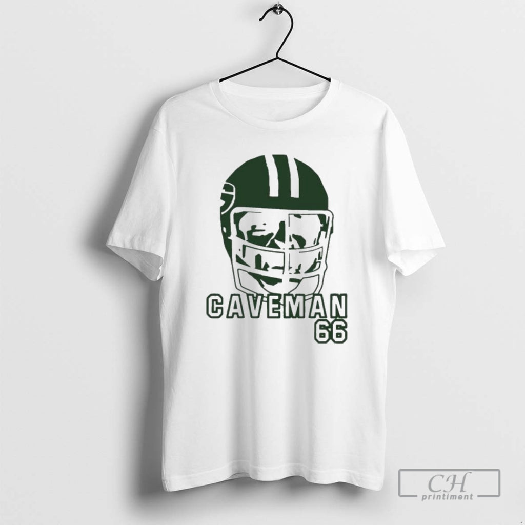 Premium Caveman 66 Outline Helmet Green Bay Packers Shirt Sweater