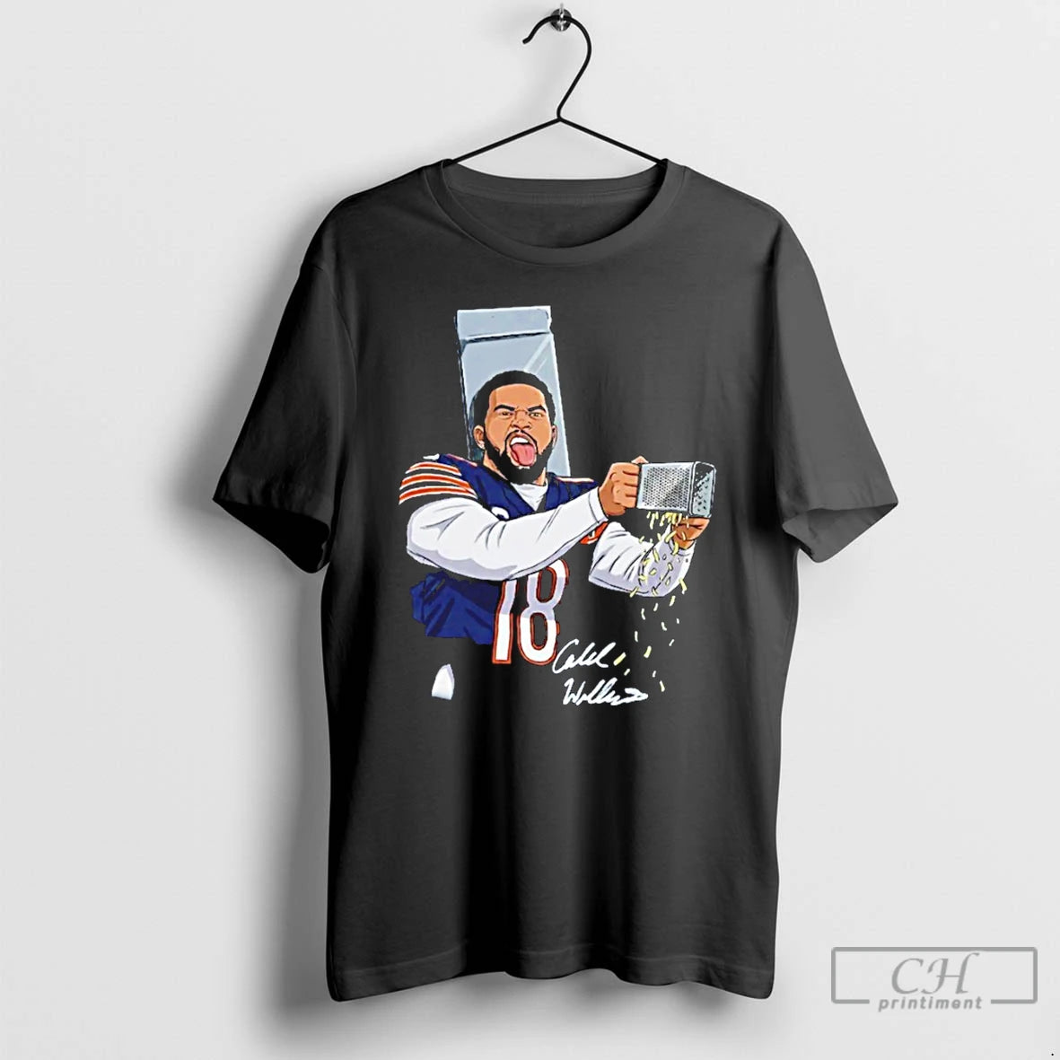 Premium Chicago Caleb Williams Cheese Grater Meme Funny Football T-Shirts, Hoodie, Sweatshirt | RetroVerseTees.com