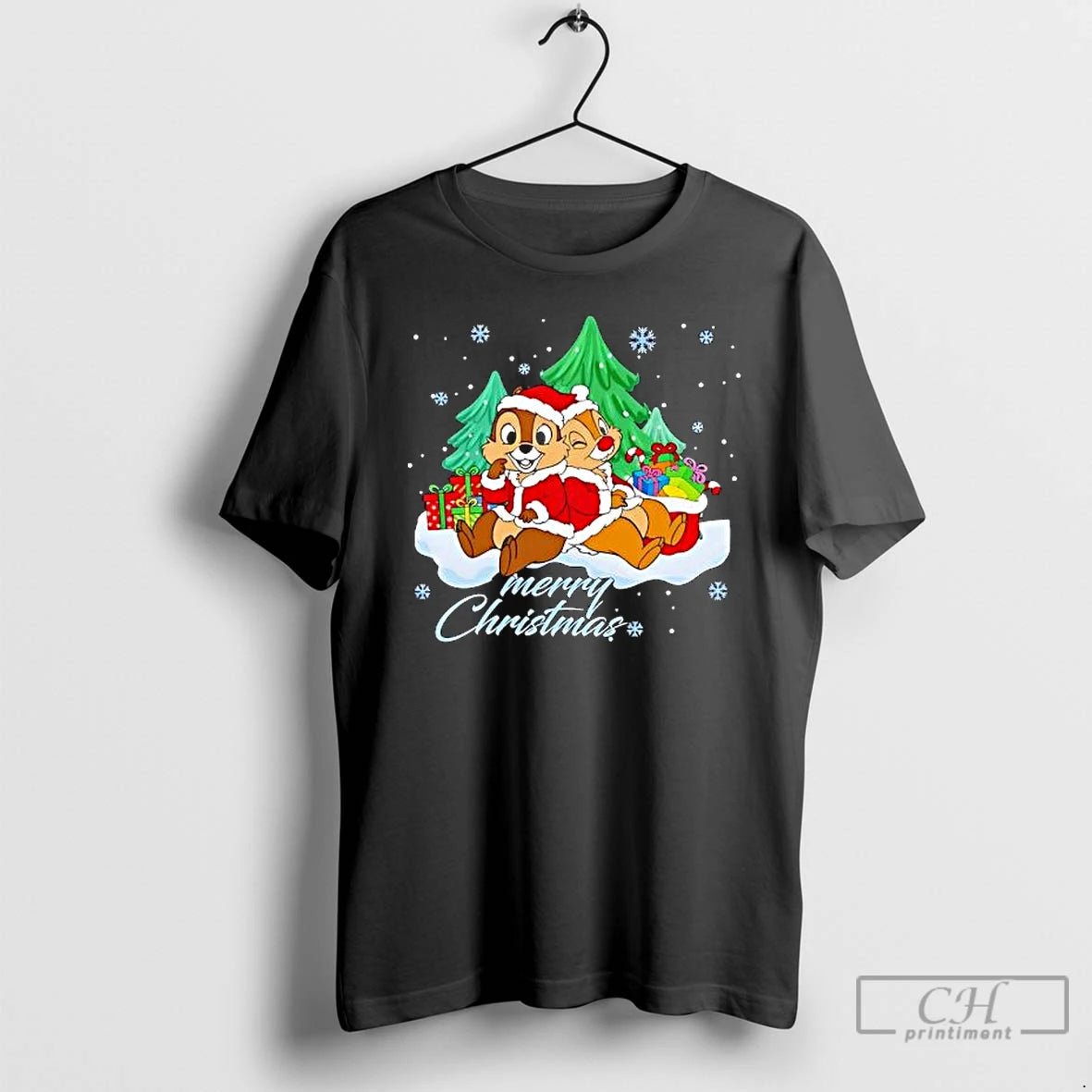 Premium Chip And Dale Christmas Chipmunks Xmas T-Shirts, Hoodie, Sweatshirt | RetroVerseTees.com