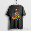 Premium Christmas Dice Tree Style 2025 T-Shirts, Hoodie, Sweatshirt | RetroVerseTees.com