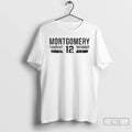 Premium Colson Montgomery 12 Chicago White Sox Name And Number T-Shirts, Hoodie, Sweatshirt | RetroVerseTees.com