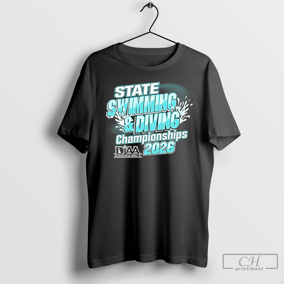 Premium Diaa Swimming And Diving States Championships 2026 T-Shirts, Hoodie, Sweatshirt | RetroVerseTees.com