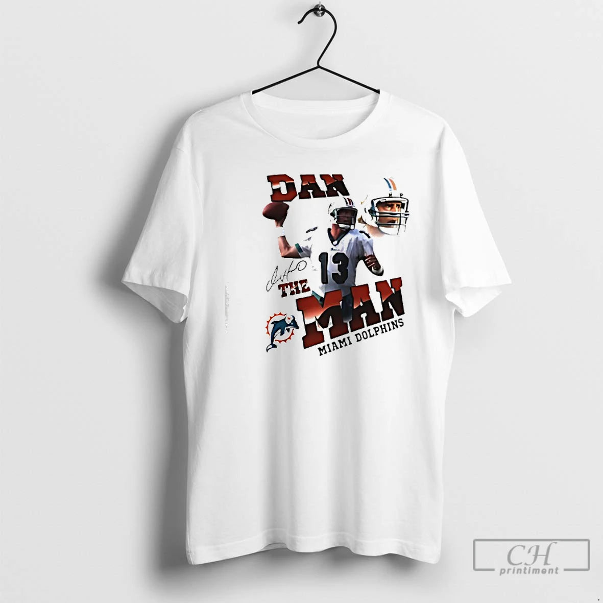 Premium Dan Marino The Man Miami Dolphins Football T-Shirts, Hoodie, Sweatshirt | RetroVerseTees.com