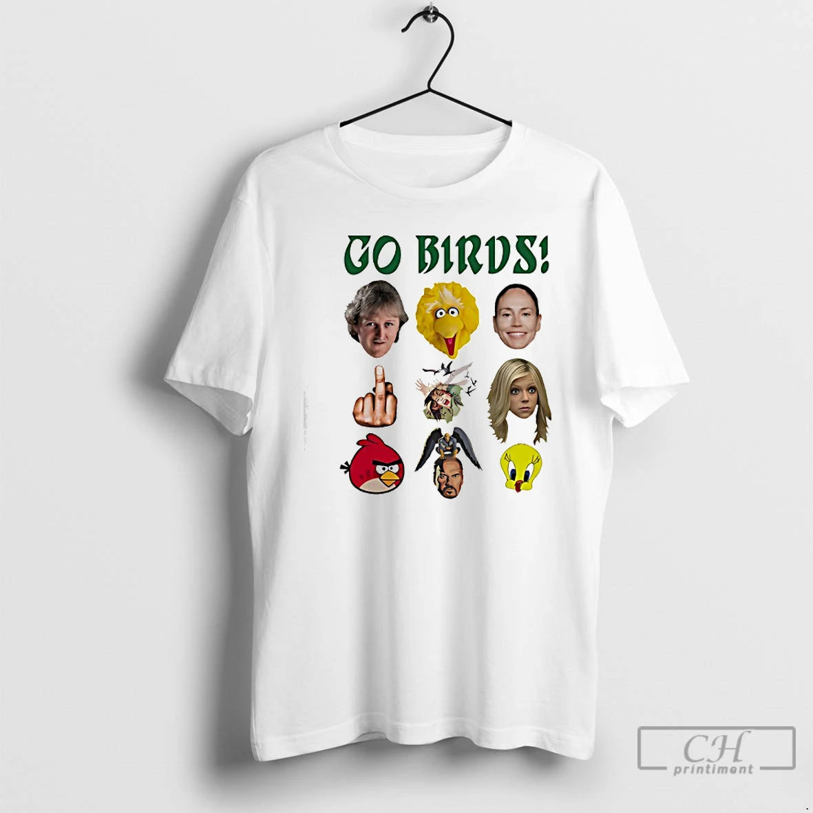 Premium Danny Devito Big Bird Kaitlin Olson Its Always Sunny In Philadelphia Characters Go Birds T-Shirts, Hoodie, Sweatshirt