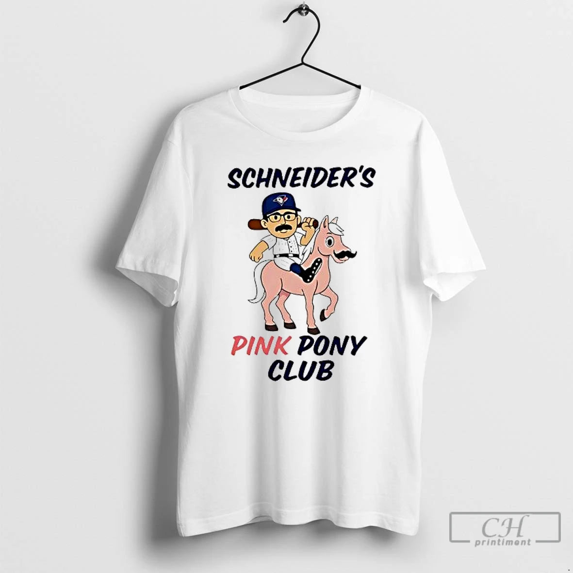 Premium Davis Schneider Toronto Blue Jays Schneiders Pink Pony Club T-Shirts, Hoodie, Sweatshirt | RetroVerseTees.com