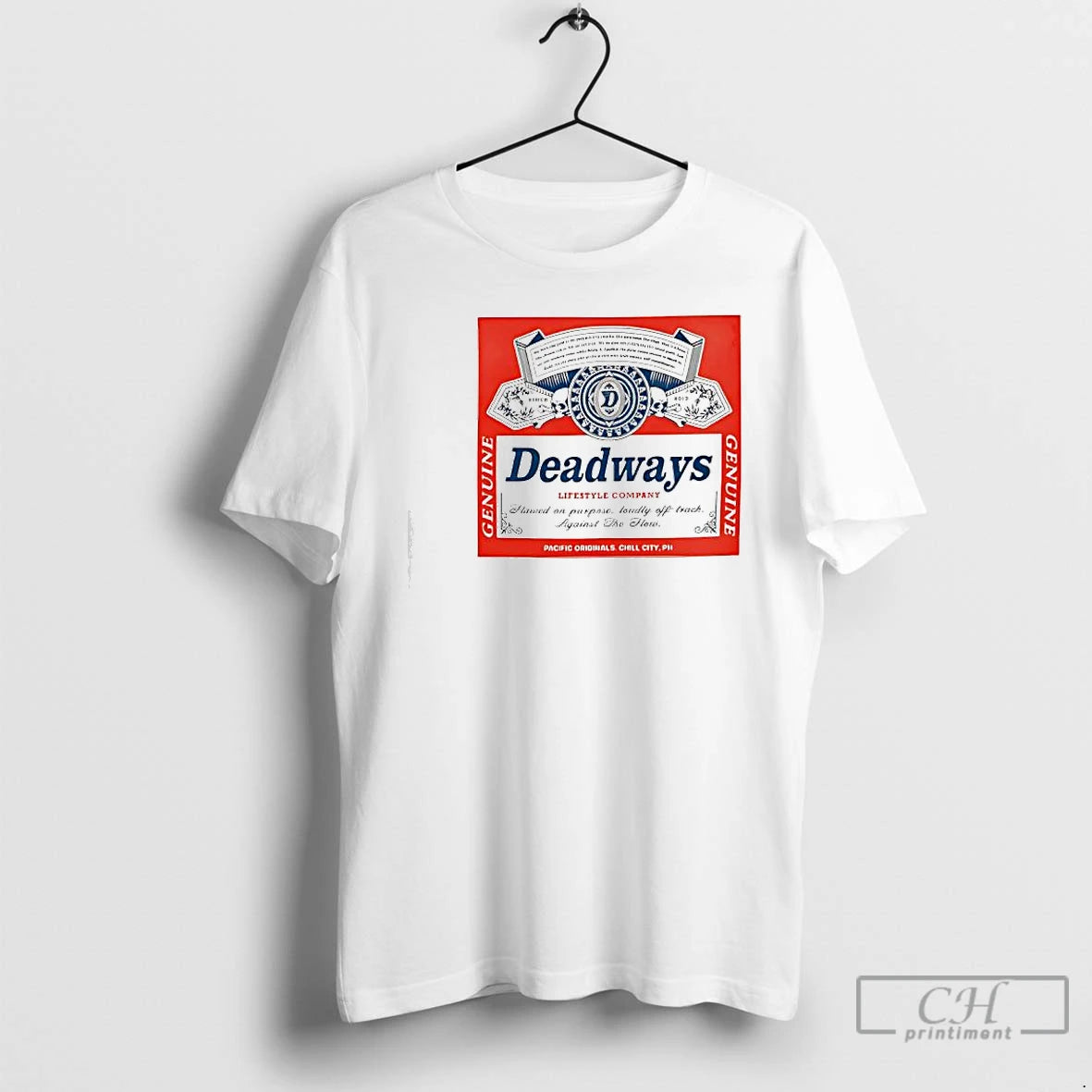 Premium Deadways Budweiser Beer Label Logo T-Shirts, Hoodie, Sweatshirt | RetroVerseTees.com