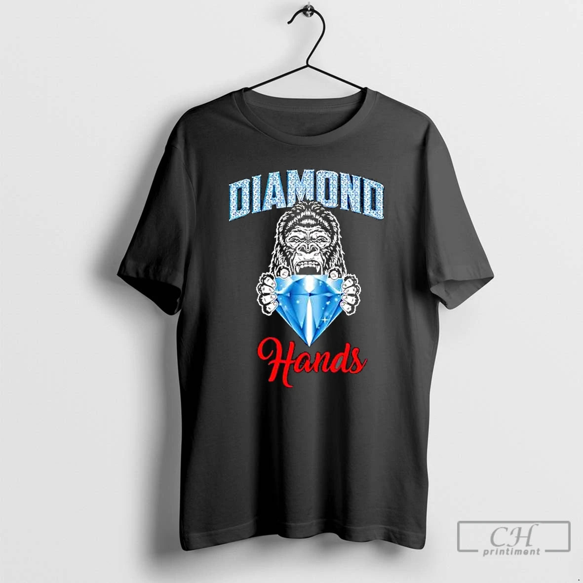 Premium Diamond Hands Kong T-Shirts, Hoodie, Sweatshirt | RetroVerseTees.com