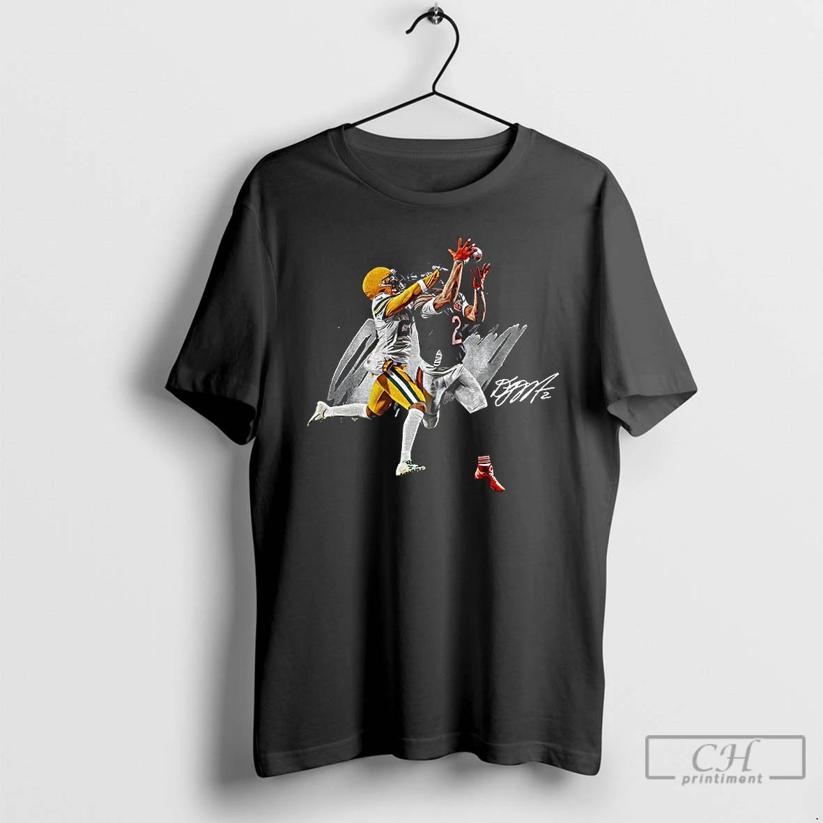 Premium Dj Moore Night Night Chicago Vs Geen Bay Football Signature T-Shirts, Hoodie, Sweatshirt | RetroVerseTees.com
