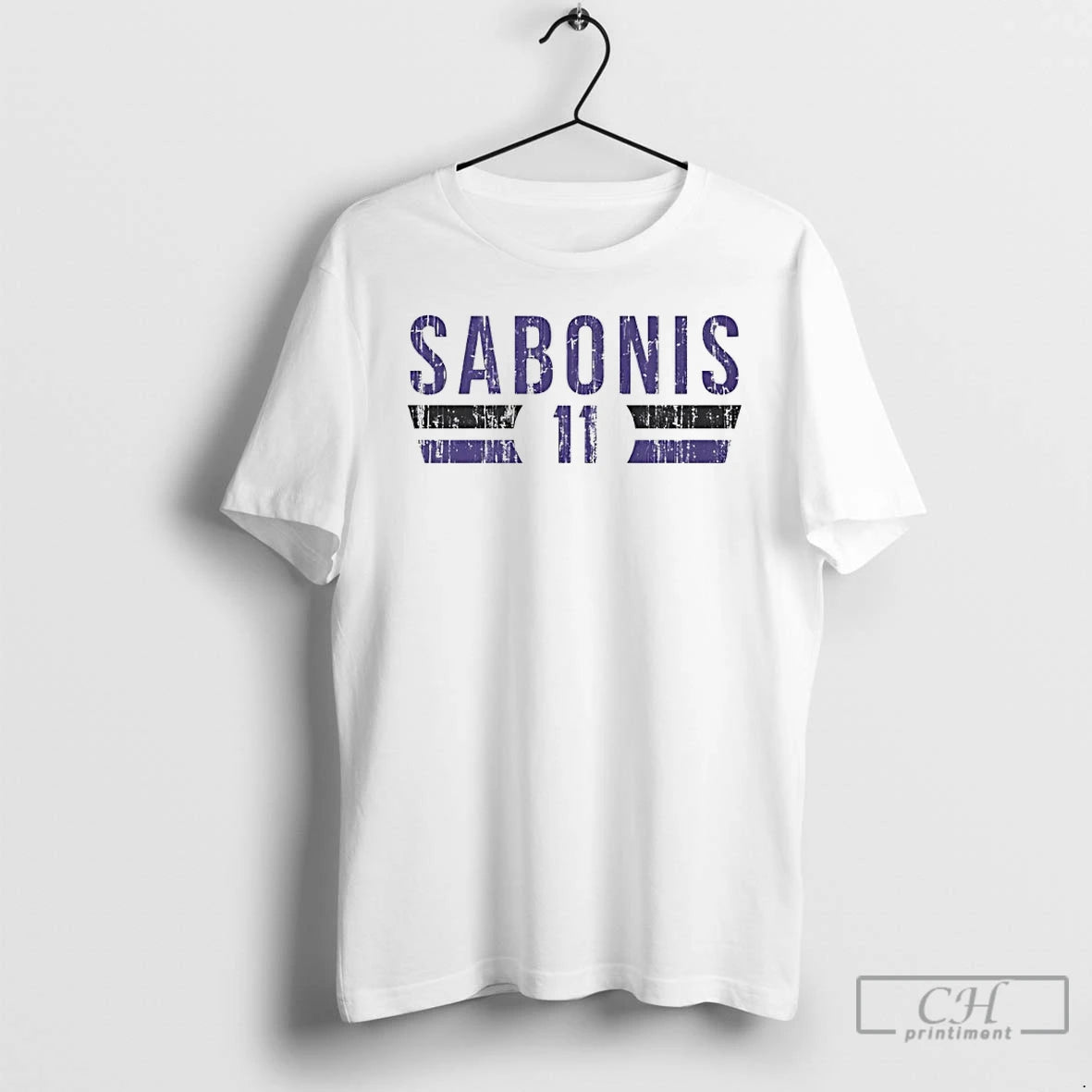 Premium Domantas Sabonis 11 Sacramento Kings Player Name And Number T-Shirts, Hoodie, Sweatshirt | RetroVerseTees.com