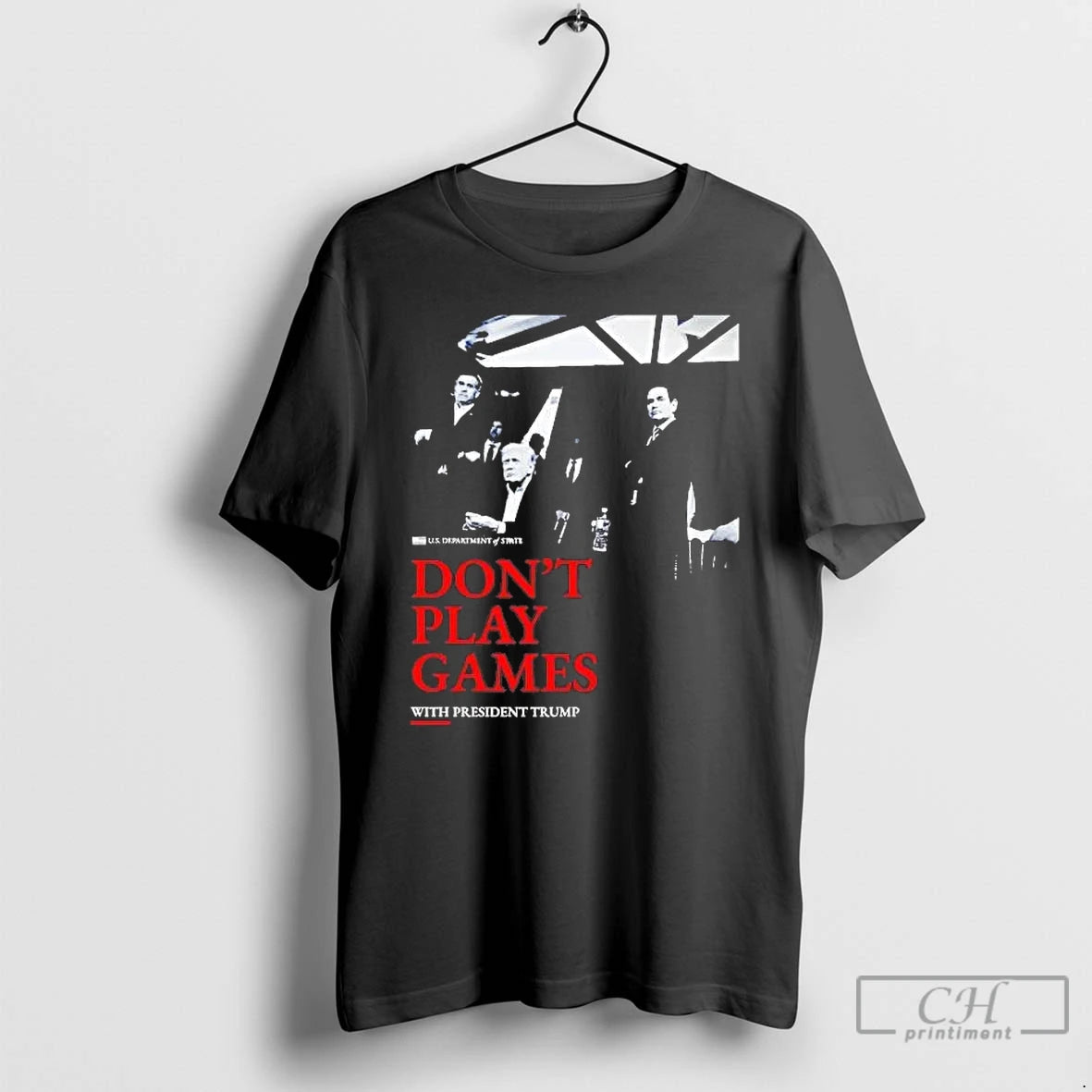 Premium Dont Play Games With President Trump T-Shirts, Hoodie, Sweatshirt | RetroVerseTees.com