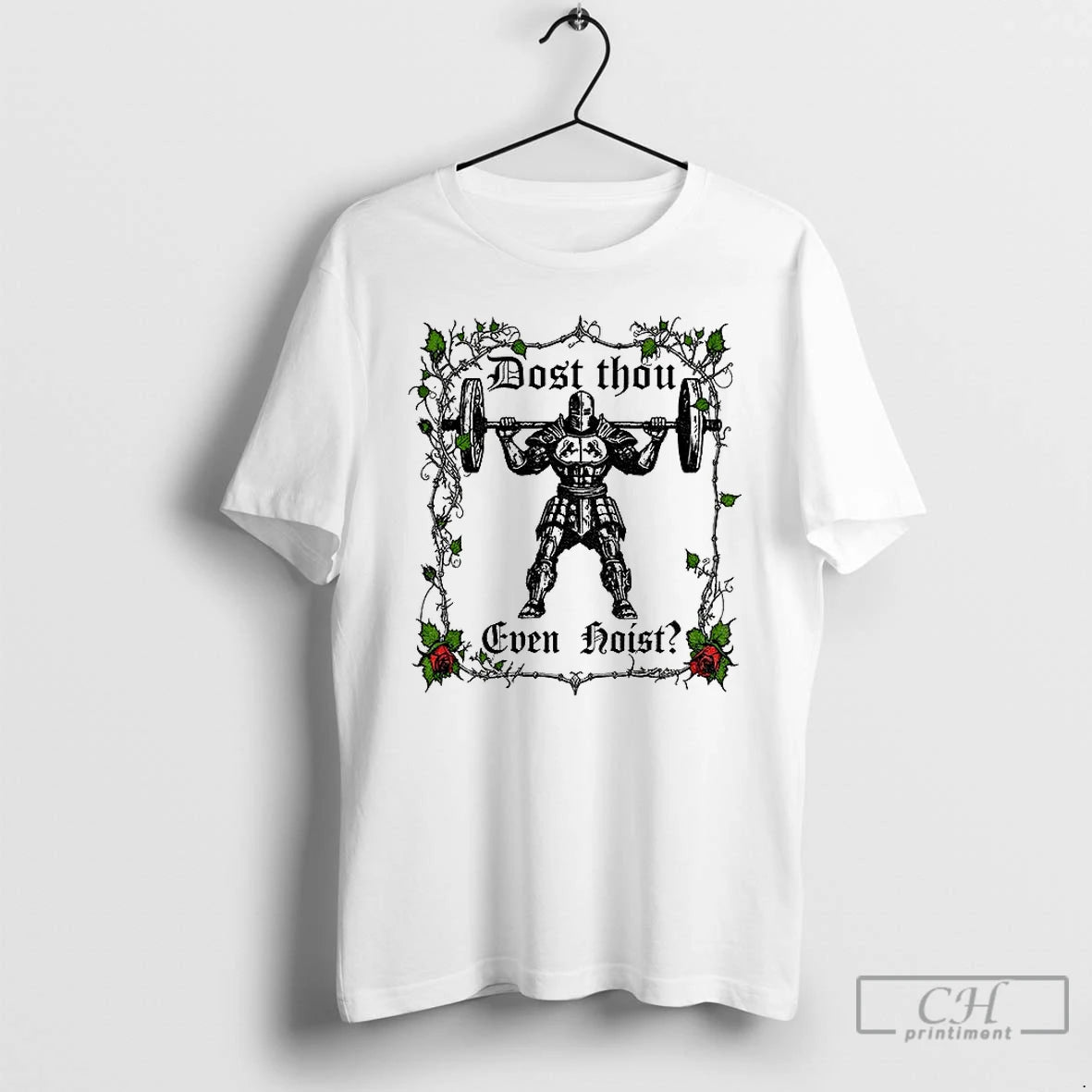 Premium Dost Thou Even Hoist Deadlift Meme T-Shirts, Hoodie, Sweatshirt | RetroVerseTees.com