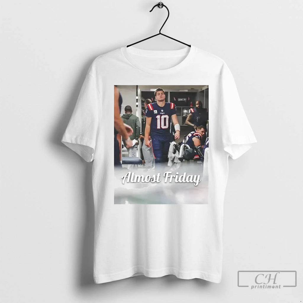 Premium Drake Maye Locker Room Ne Patriots