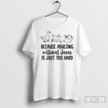 Premium Duck Because Adulting Without Jesus Is Just Too Hard T-Shirts, Hoodie, Sweatshirt | RetroVerseTees.com