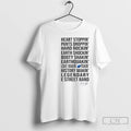 Premium E Street Band Heart Stoppin Love Makin Takin History Makin Legendary Signature T Shirts Hoodie, Sweatshirt