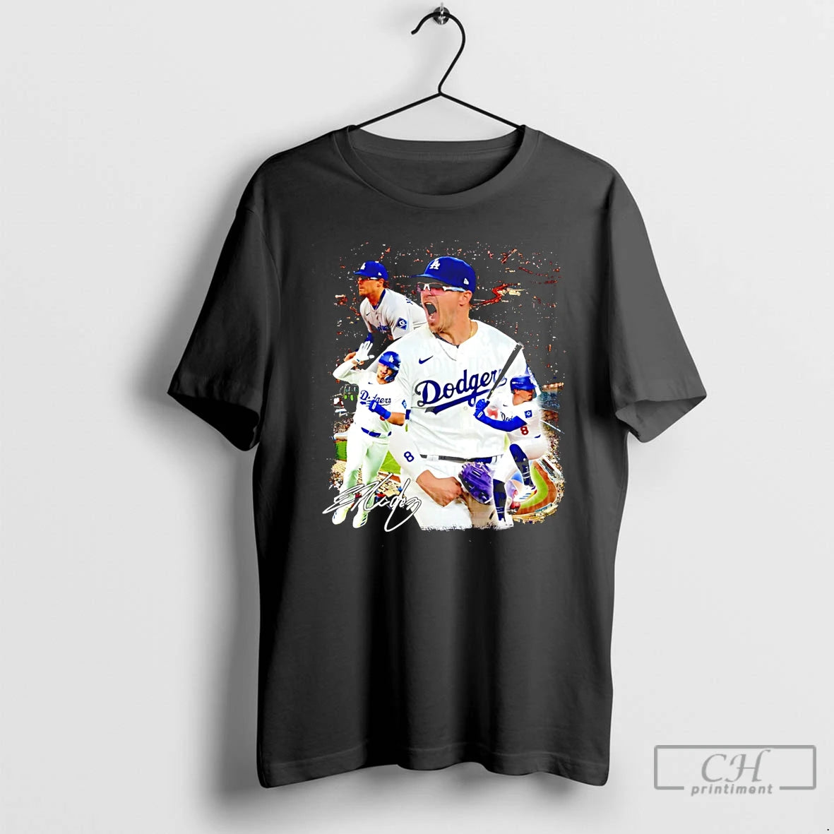 Premium Enrique Hernandez Kike Los Angeles Dodgers Signature Vintage 2026 T-Shirts, Hoodie, Sweatshirt | RetroVerseTees.com