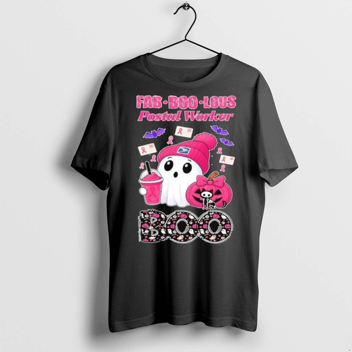 Premium Fab Boo Lous Postal Worker Boo Usps Halloween T Shirts