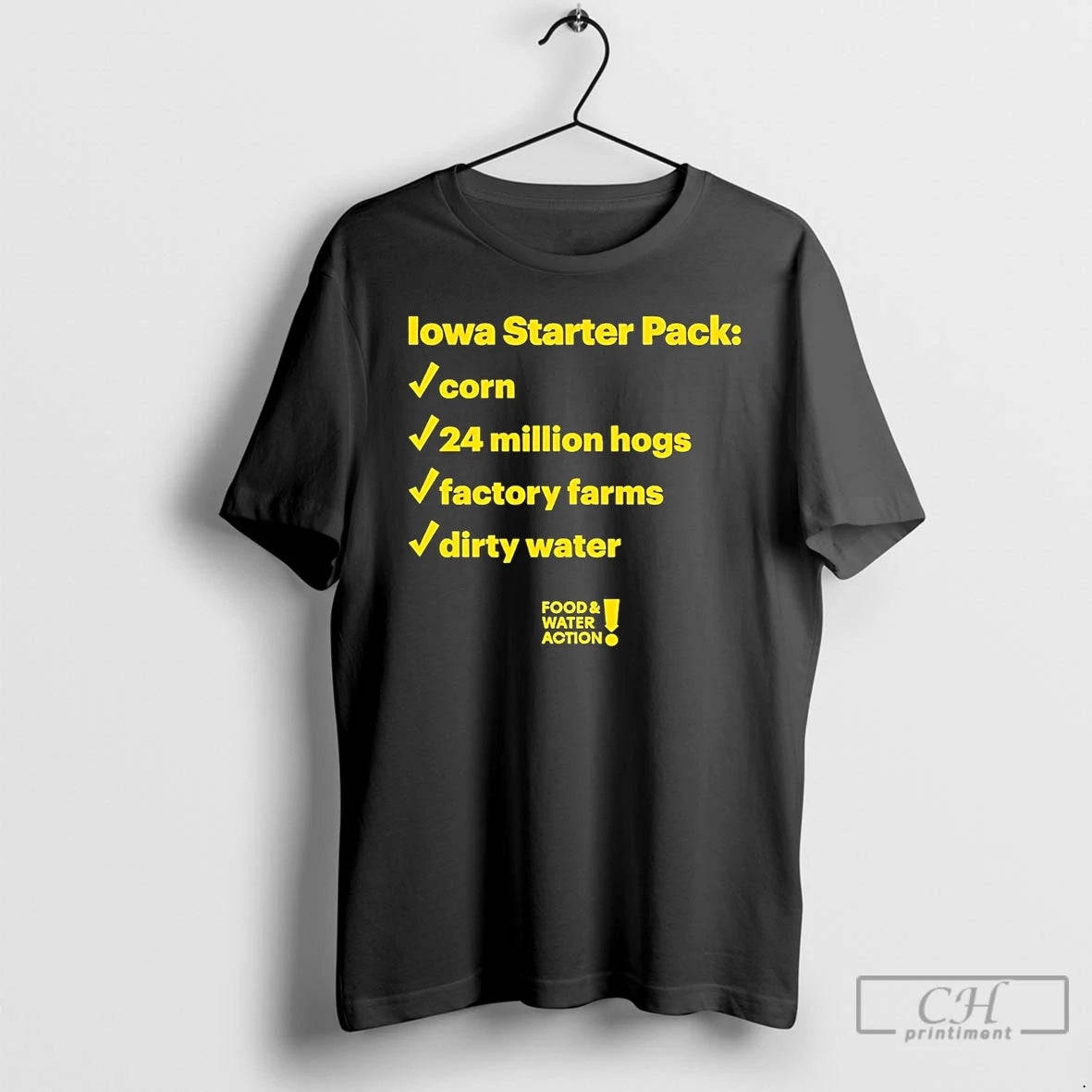 Premium Food Water Action Iowa Starter Pack T-Shirts, Hoodie, Sweatshirt | RetroVerseTees.com