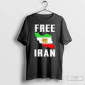 Premium Free Iran Persian Lion Sun Freedom T-Shirts, Hoodie, Sweatshirt | RetroVerseTees.com