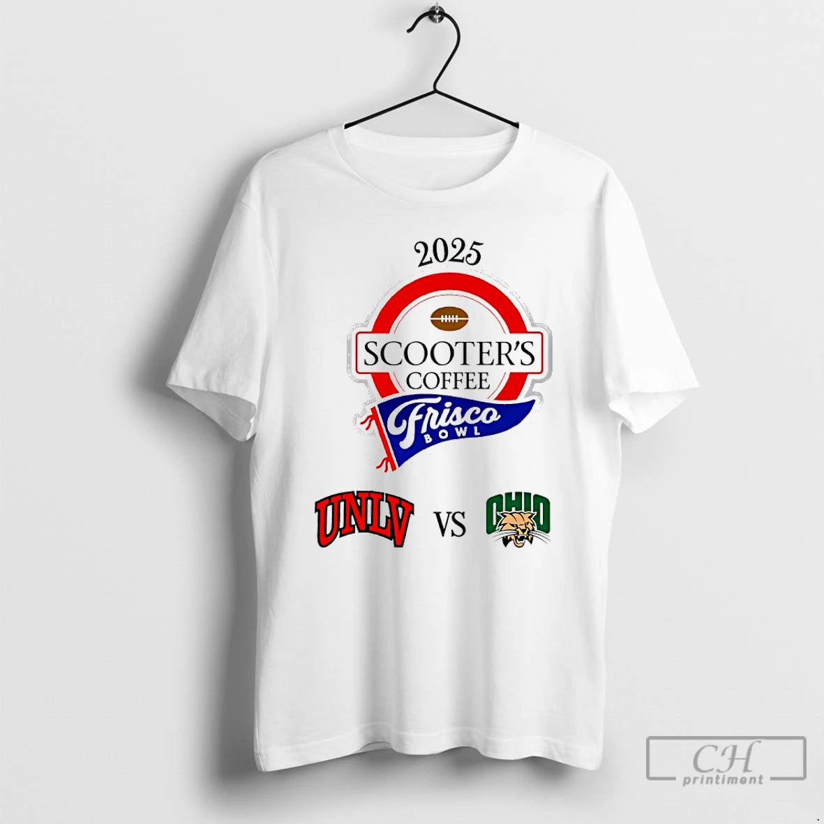 Premium Frisco Bowl 2025 Unlv Vs Ohio T-Shirts, Hoodie, Sweatshirt | RetroVerseTees.com