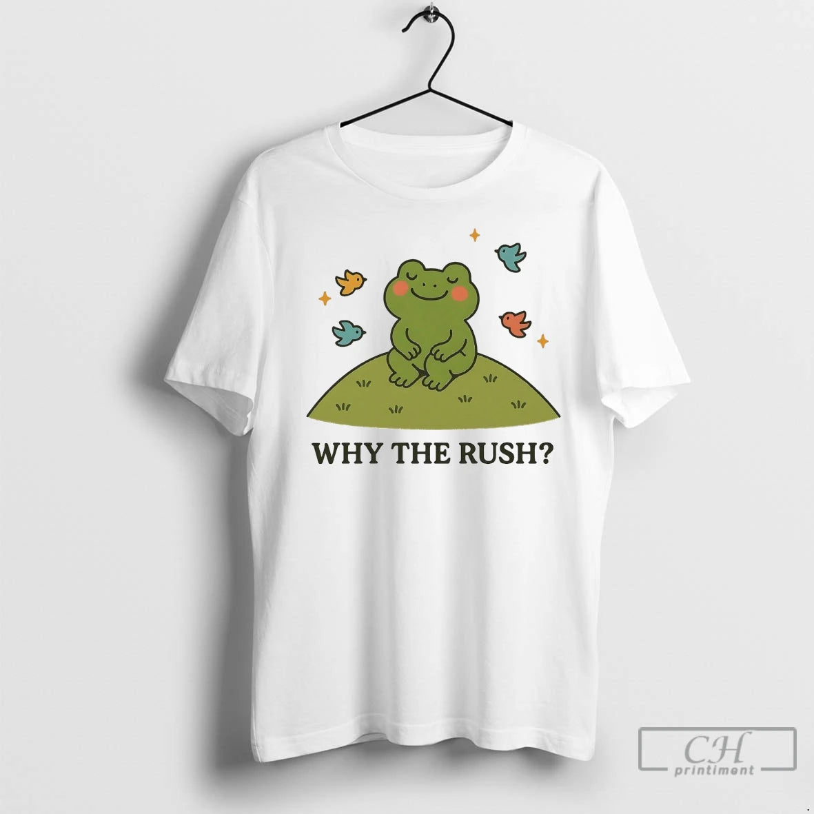 Premium Frog Why The Rush