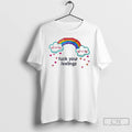 Premium Fuck Your Feelings Rainbow Heart Rain Meme T-Shirts, Hoodie, Sweatshirt | RetroVerseTees.com