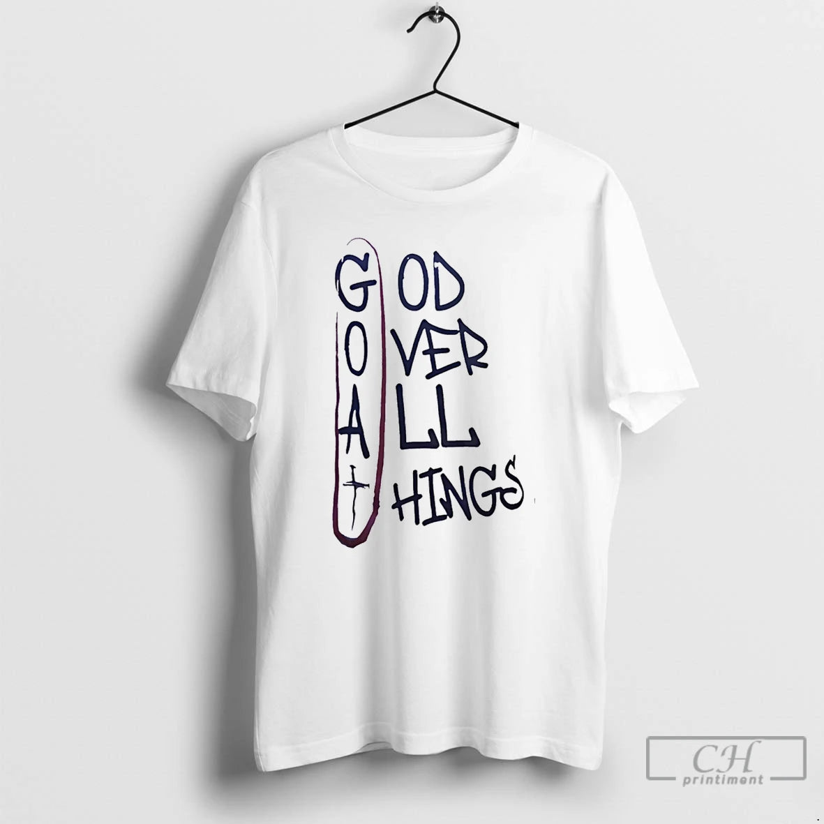Premium Goat God Over All Things T-Shirts, Hoodie, Sweatshirt | RetroVerseTees.com
