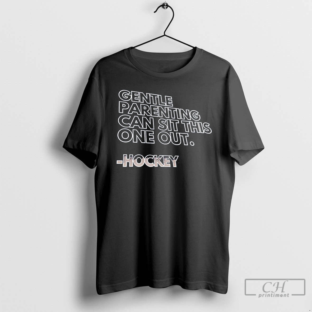 Premium Gentle Parenting Can Sit This One Out Hockey T-Shirts, Hoodie, Sweatshirt | RetroVerseTees.com
