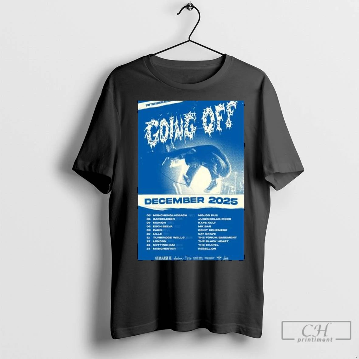 Premium Going Off December 2025 Circle Black