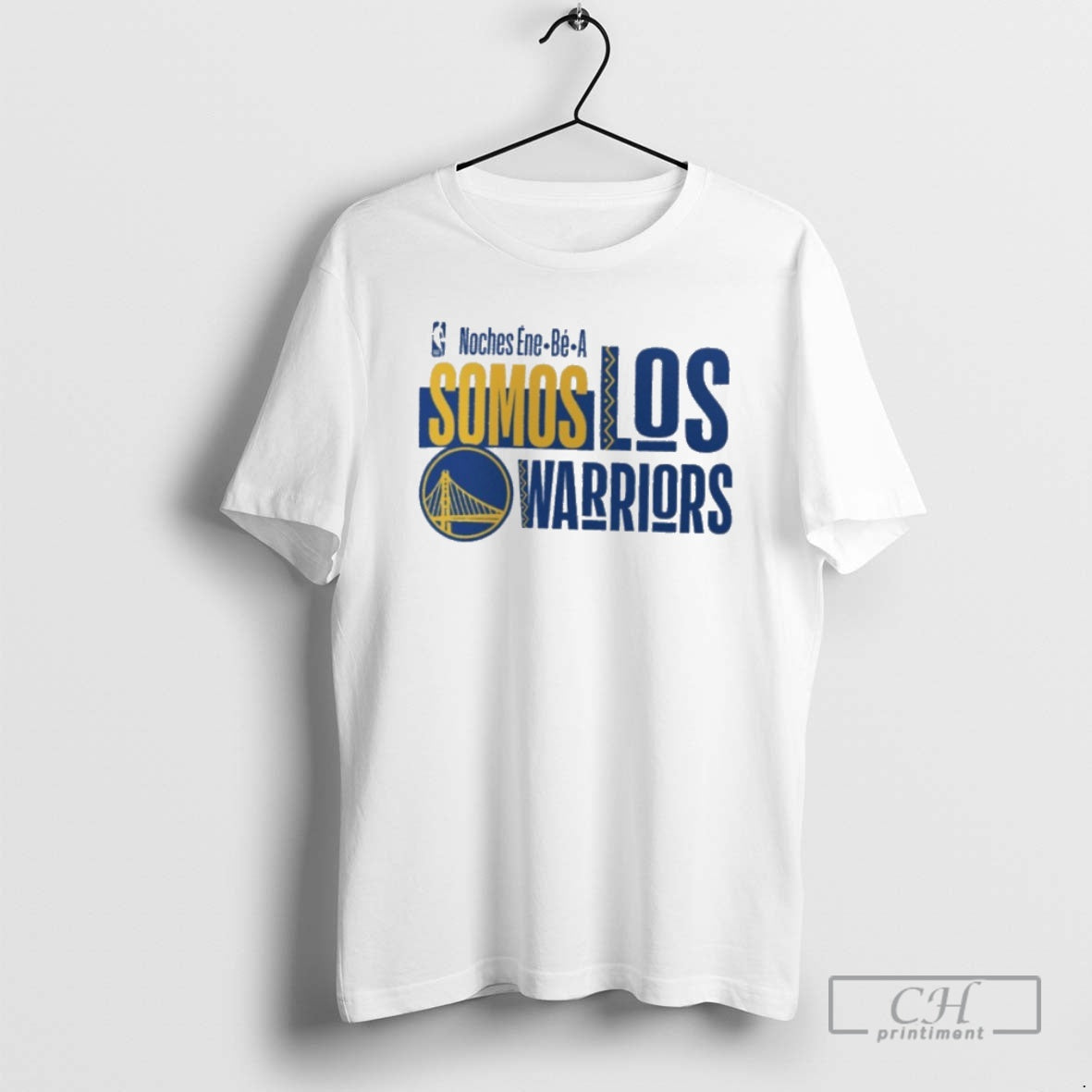 Premium Golden State Warriors Nba 2025 Noches Ene Be A Training Shirt Sweater