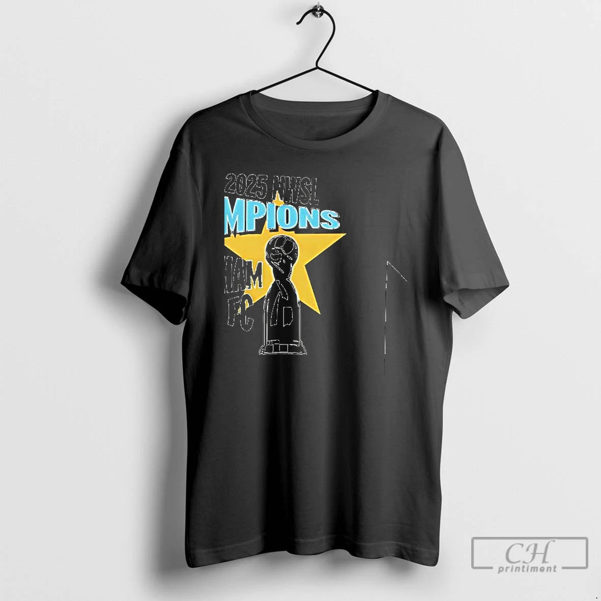 Premium Gotham Fc 2025 Nwsl Champions Trophy Cup Black T-Shirts, Hoodie, Sweatshirt | RetroVerseTees.com